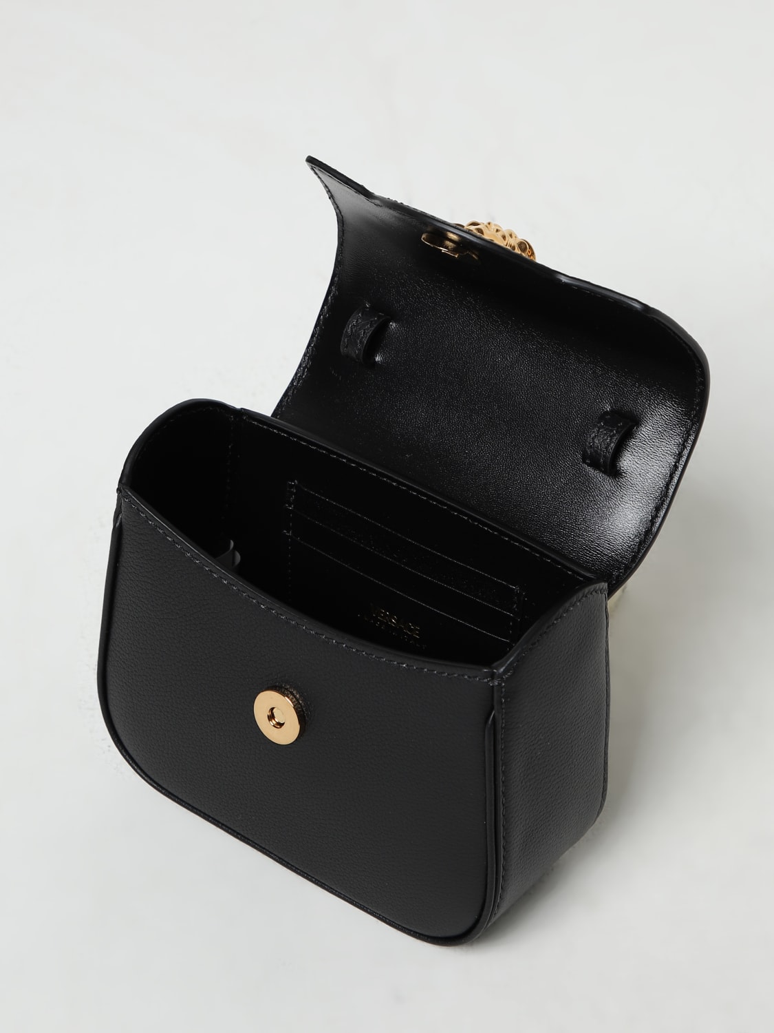 VERSACE MINI-TASCHE: Handtasche damen Versace, Schwarz - Img 4