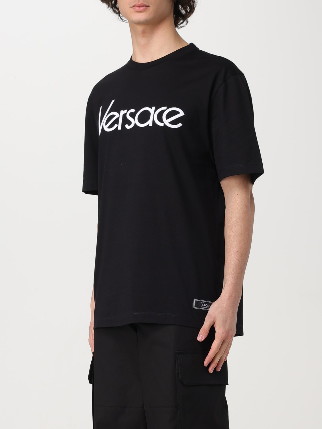 VERSACE T-SHIRT: T-shirt men Versace, Black - Img 4