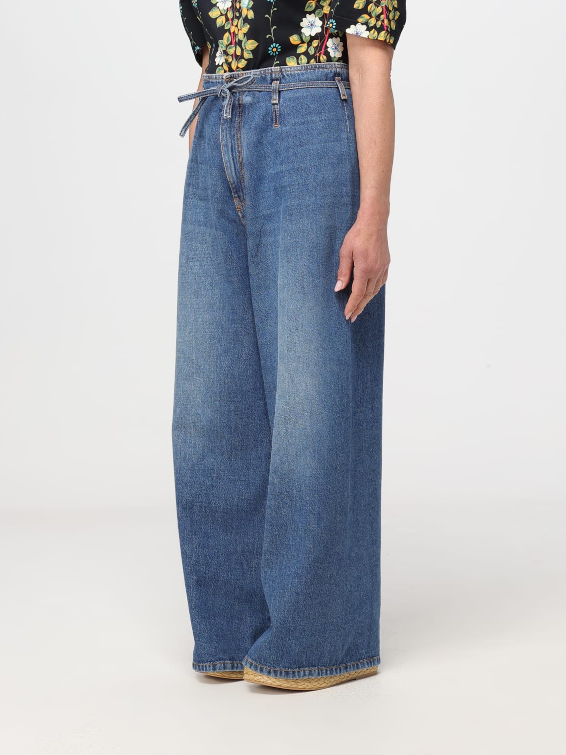 デニム・ジーパン ETRO Women Denim Pants WRNB0005 AD171S9001 BLUE Etro Denim Jeans in Blue | Lyst