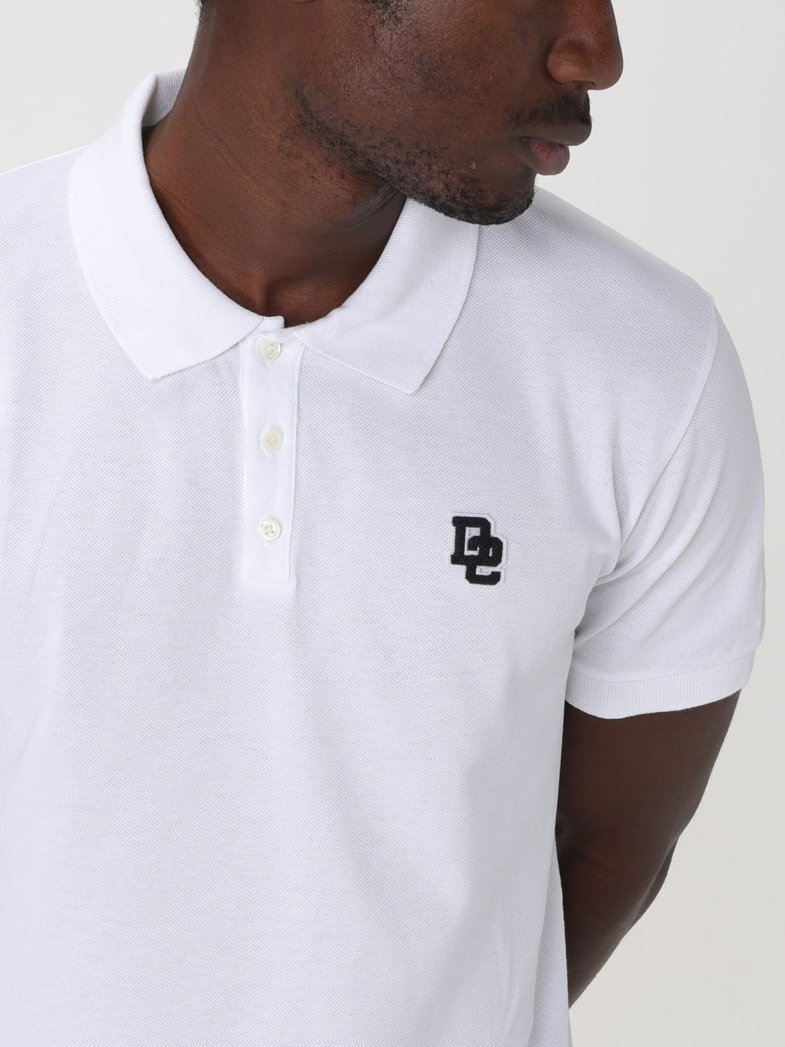 DSQUARED2 POLO SHIRT: Polo shirt men Dsquared2, White - Img 4