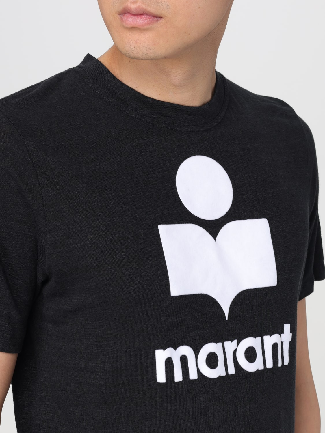 ISABEL MARANT T-SHIRT: T-shirt men Isabel Marant, Black - Img 3