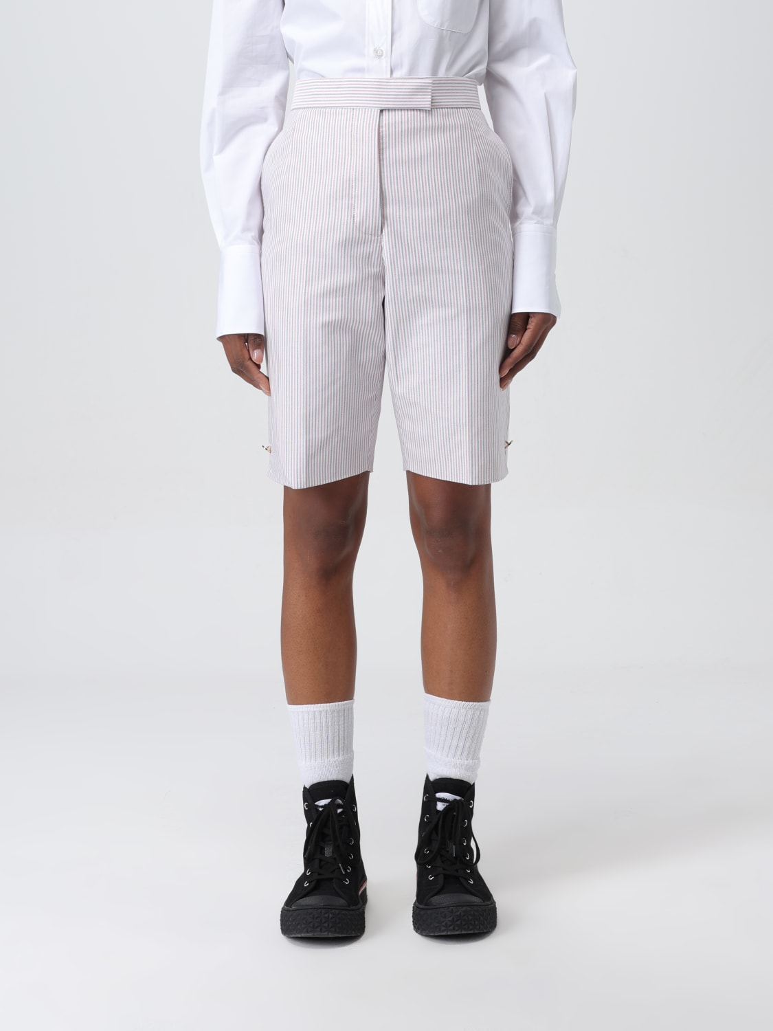 THOM BROWNE SHORT: Short femme Thom Browne, Rouge - Img 1