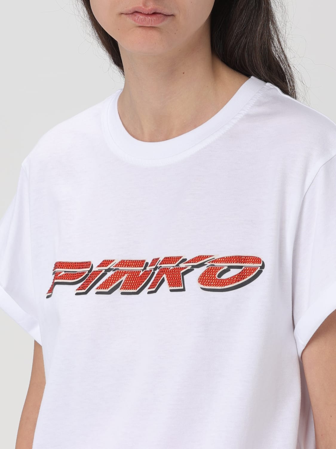 PINKO T-SHIRT: T-shirt woman Pinko, White - Img 3