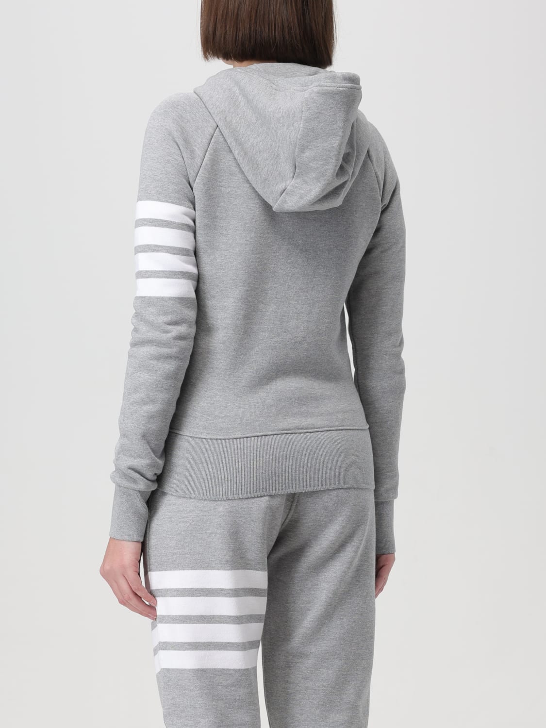 THOM BROWNE SWEATSHIRT: Sweatshirt damen Thom Browne, Grau - Img 3