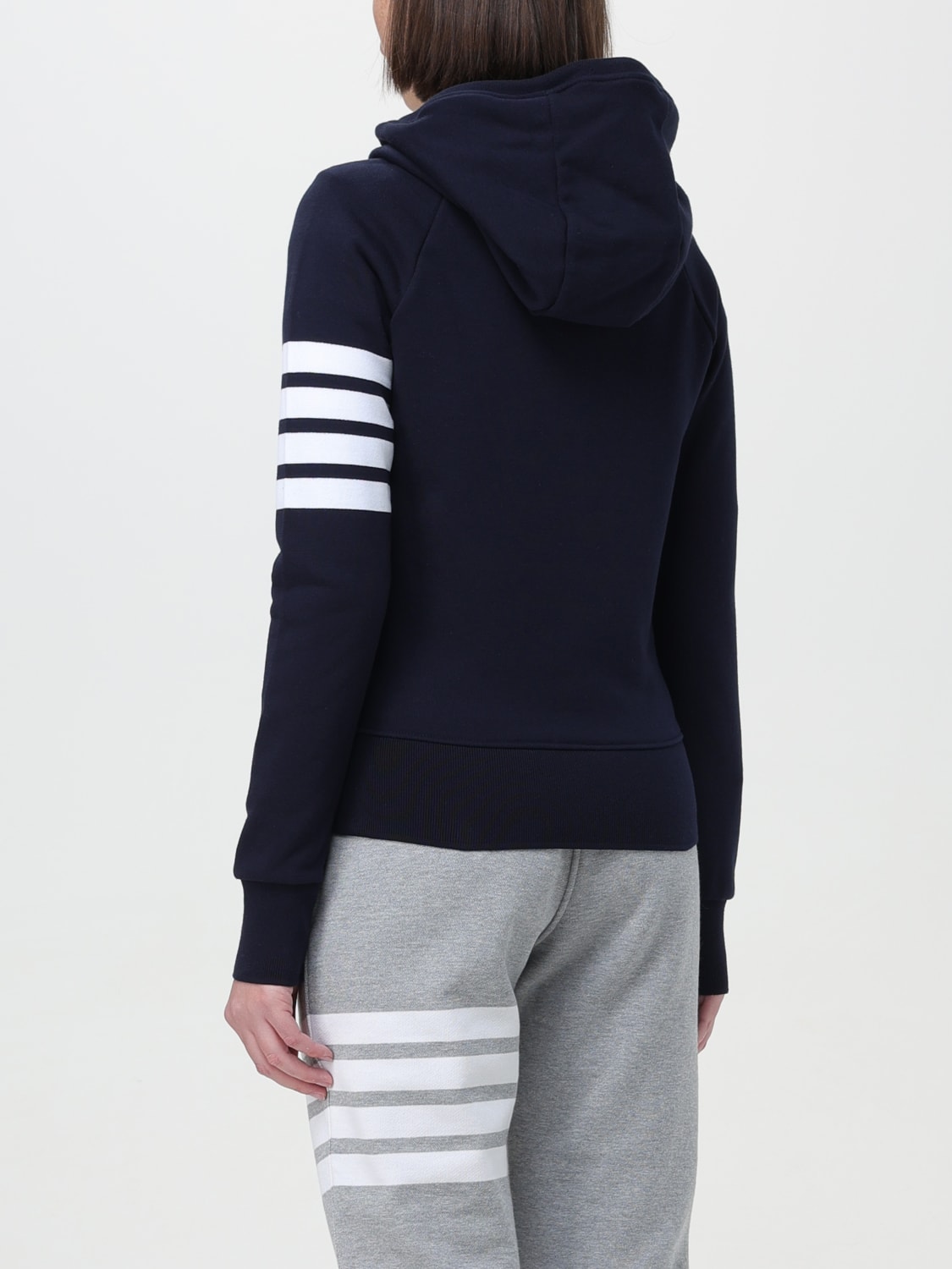 THOM BROWNE SUDADERA: Sudadera mujer Thom Browne, Azul Marino - Img 3