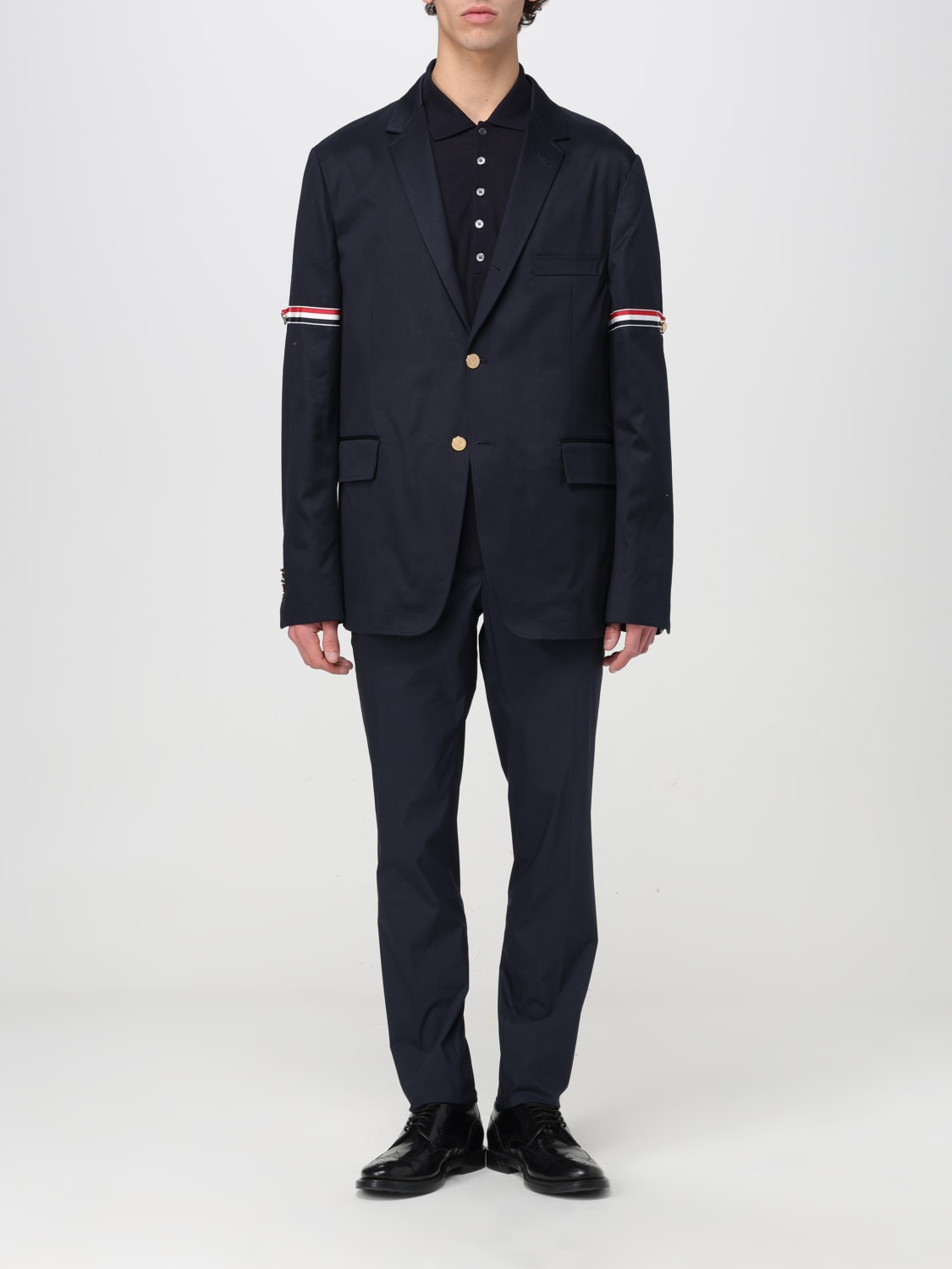 THOM BROWNE VESTE: Veste homme Thom Browne, Bleu Marine - Img 2