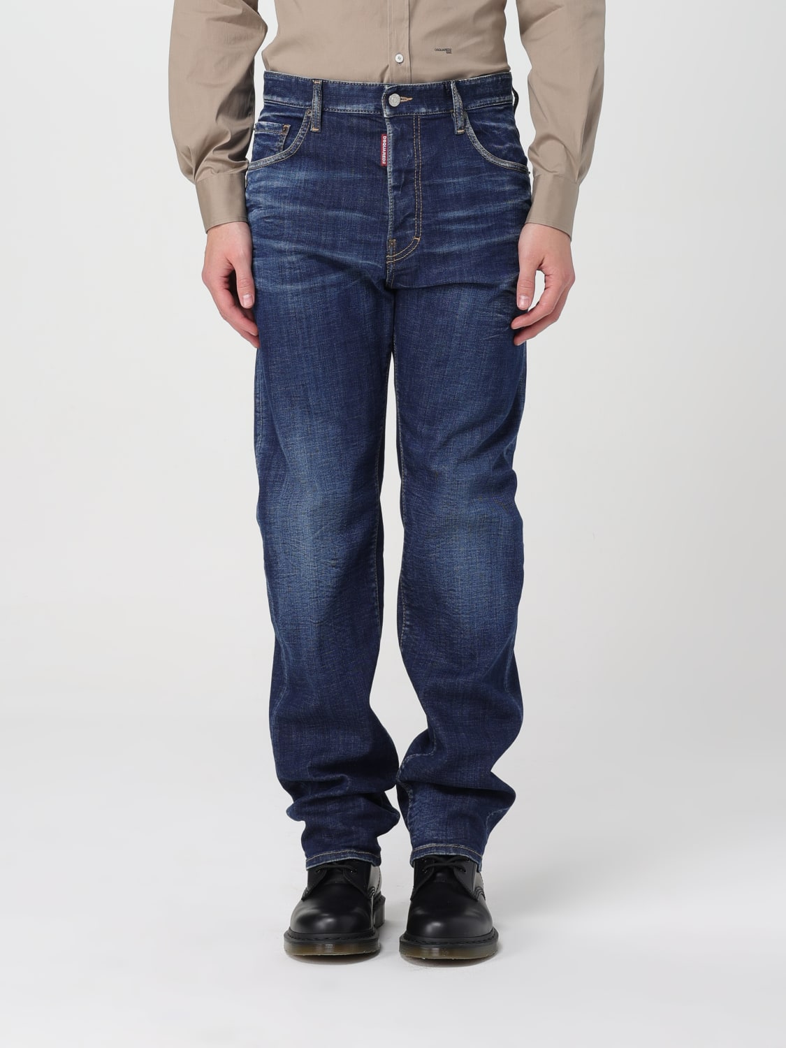 DSQUARED2 JEANS: Jeans uomo Dsquared2, Blue - Img 1