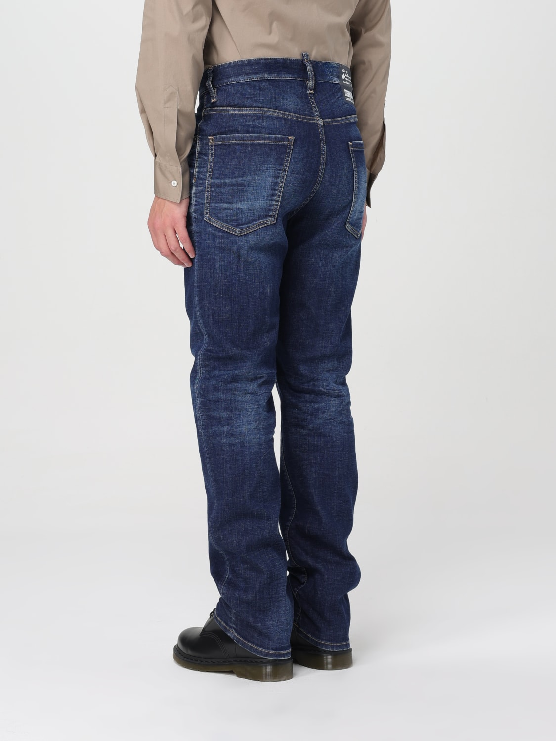 DSQUARED2 JEANS: Jeans uomo Dsquared2, Blue - Img 3