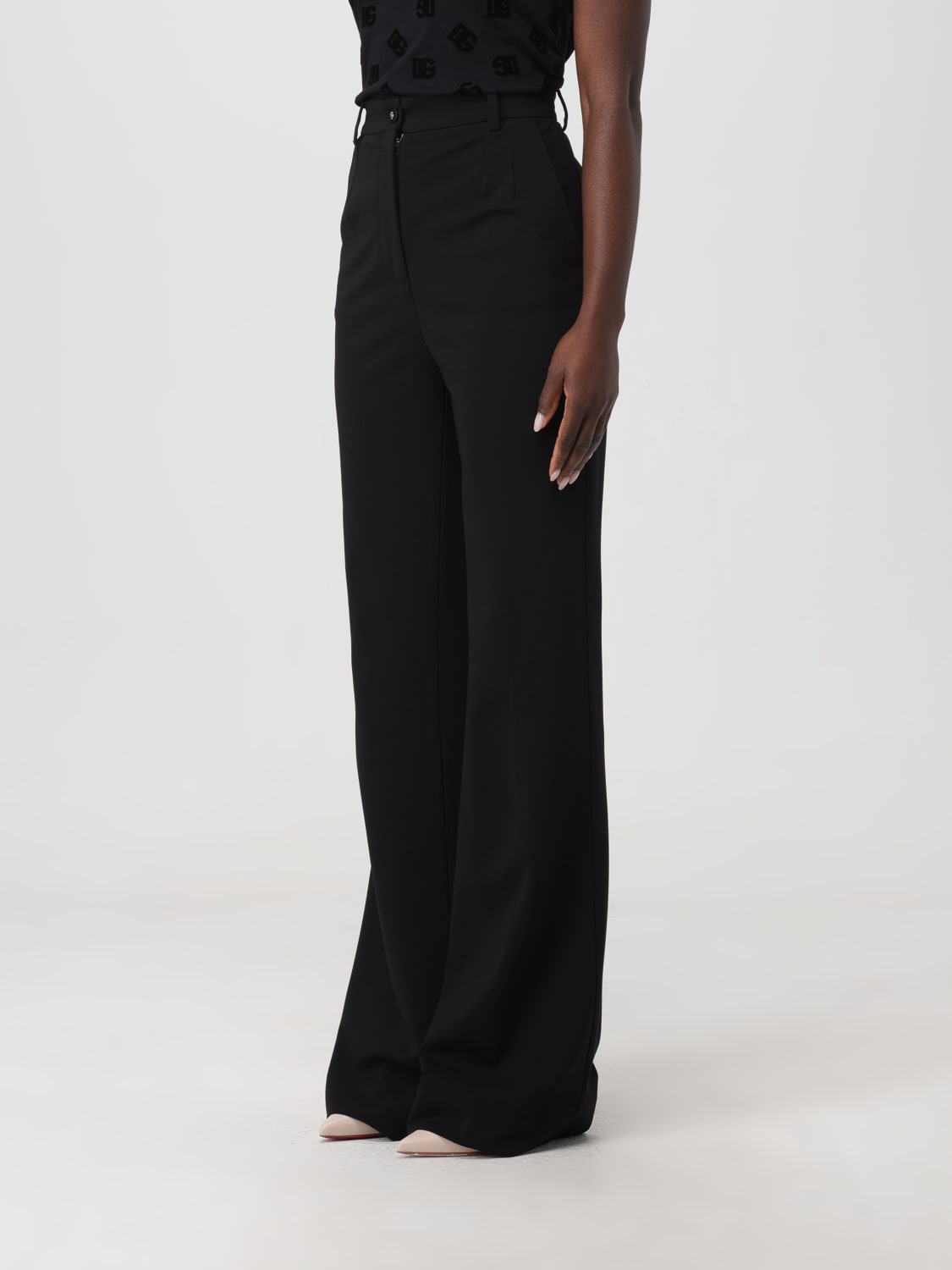 DOLCE & GABBANA PANTS: Pants woman Dolce & Gabbana, Black - Img 4