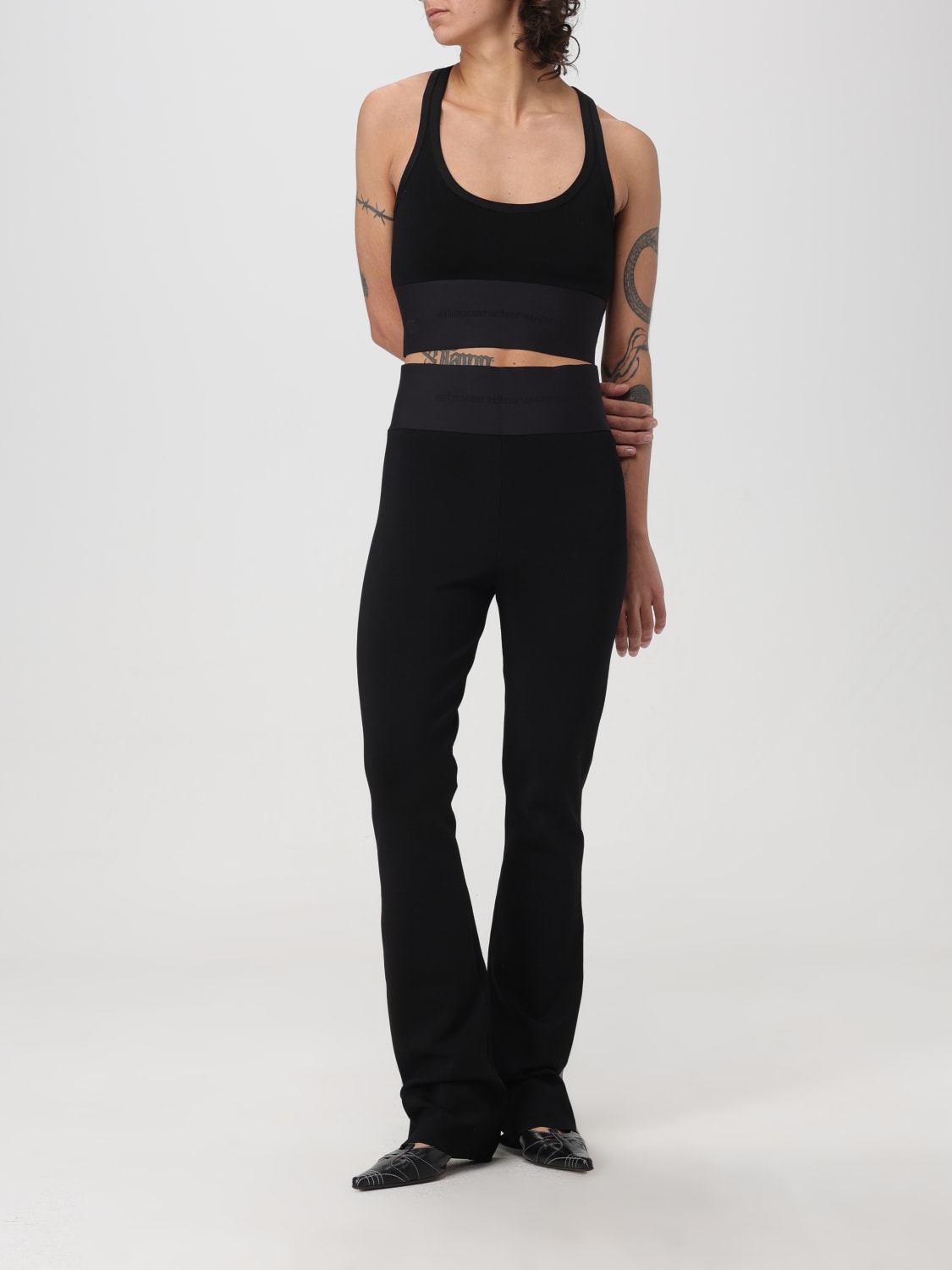 ALEXANDER WANG PANTS: Pants woman Alexander Wang, Black - Img 2