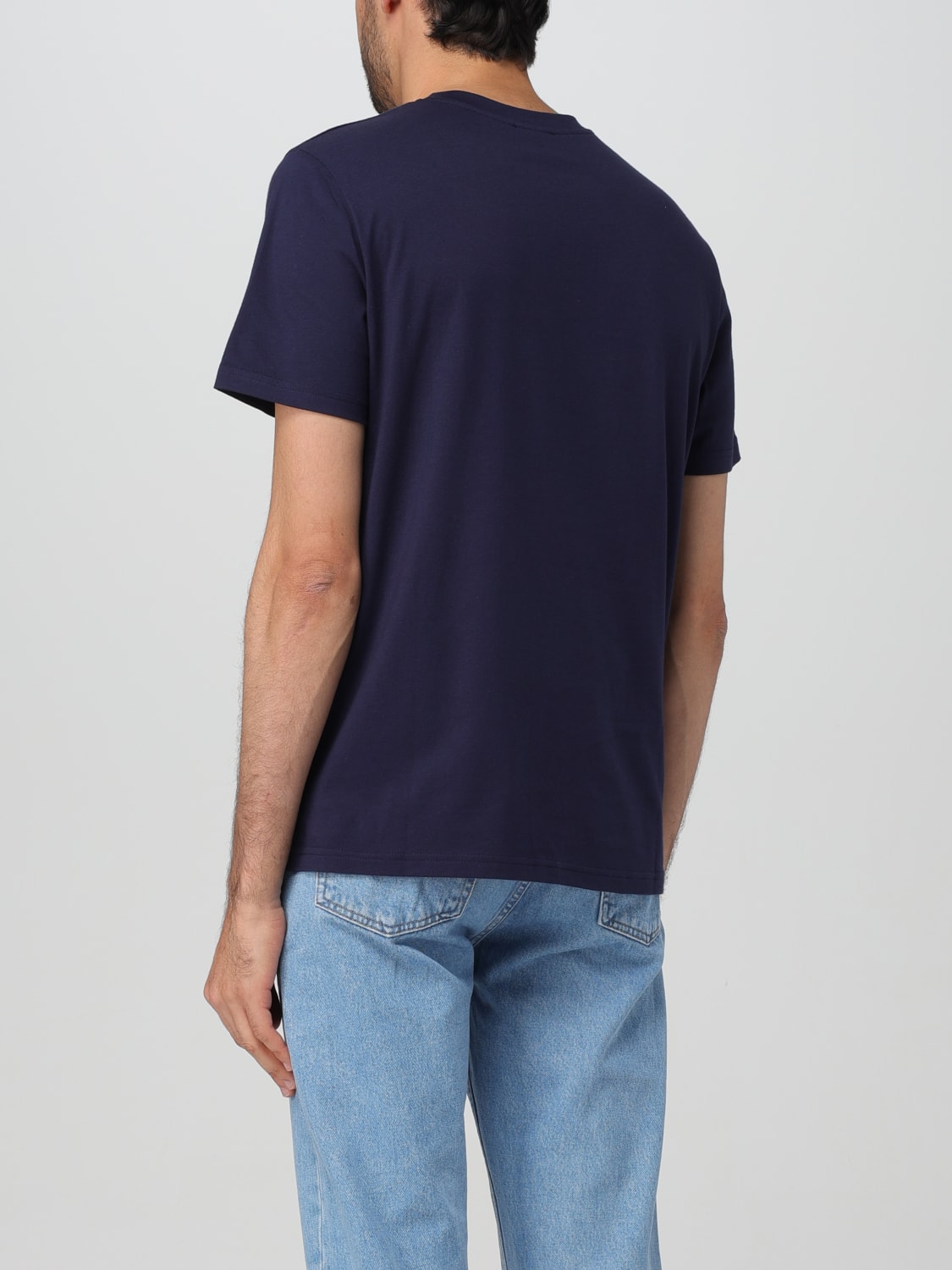 A.P.C. T-SHIRT: T-shirt A.P.C. in cotone , Blue - Img 2