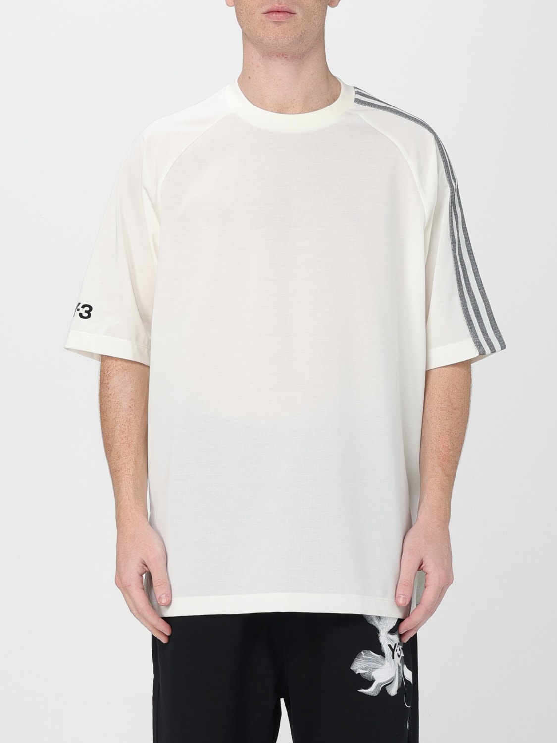 Y-3 T-SHIRT: T-shirt herren Y-3, Beige - Img 1