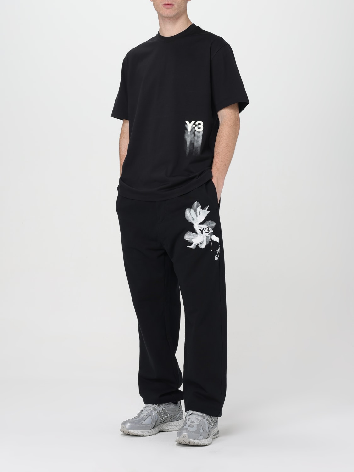 Y-3：Tシャツ メンズ - ブラック | GIGLIO.COMオンラインのY-3 Tシャツ ...