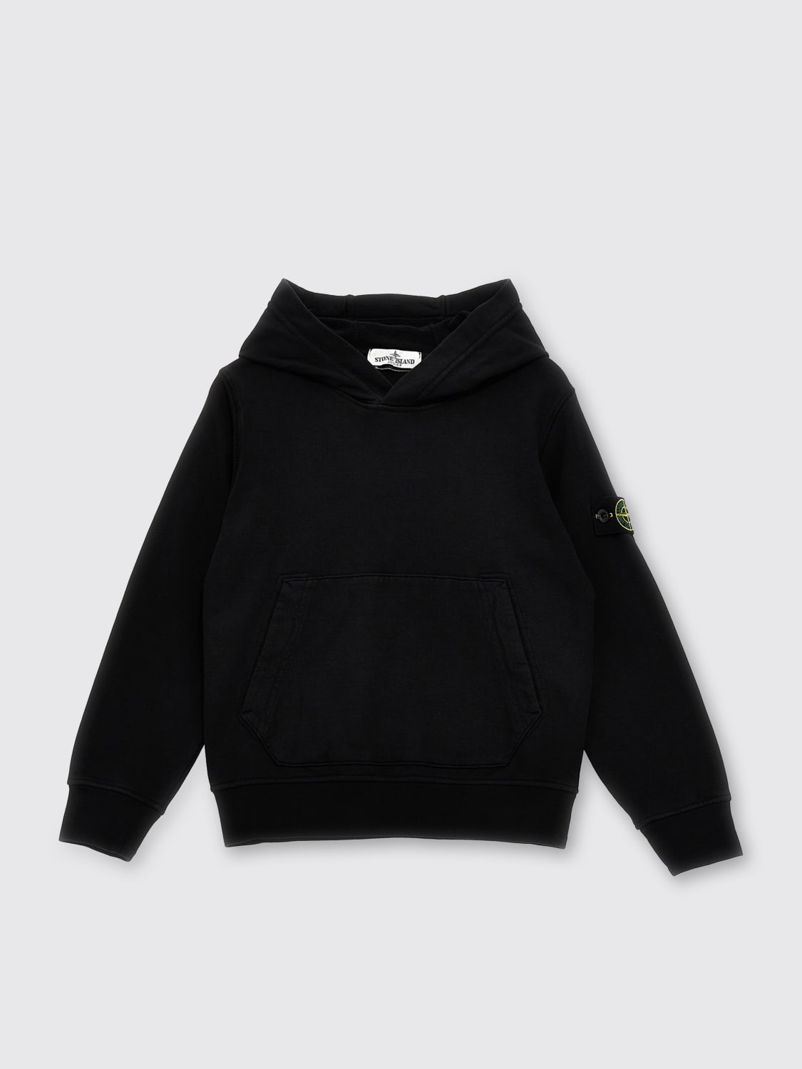 Stone Island Junior Outlet Sweater kids Black Stone Island Junior sweater 61640 online at GIGLIO.COM