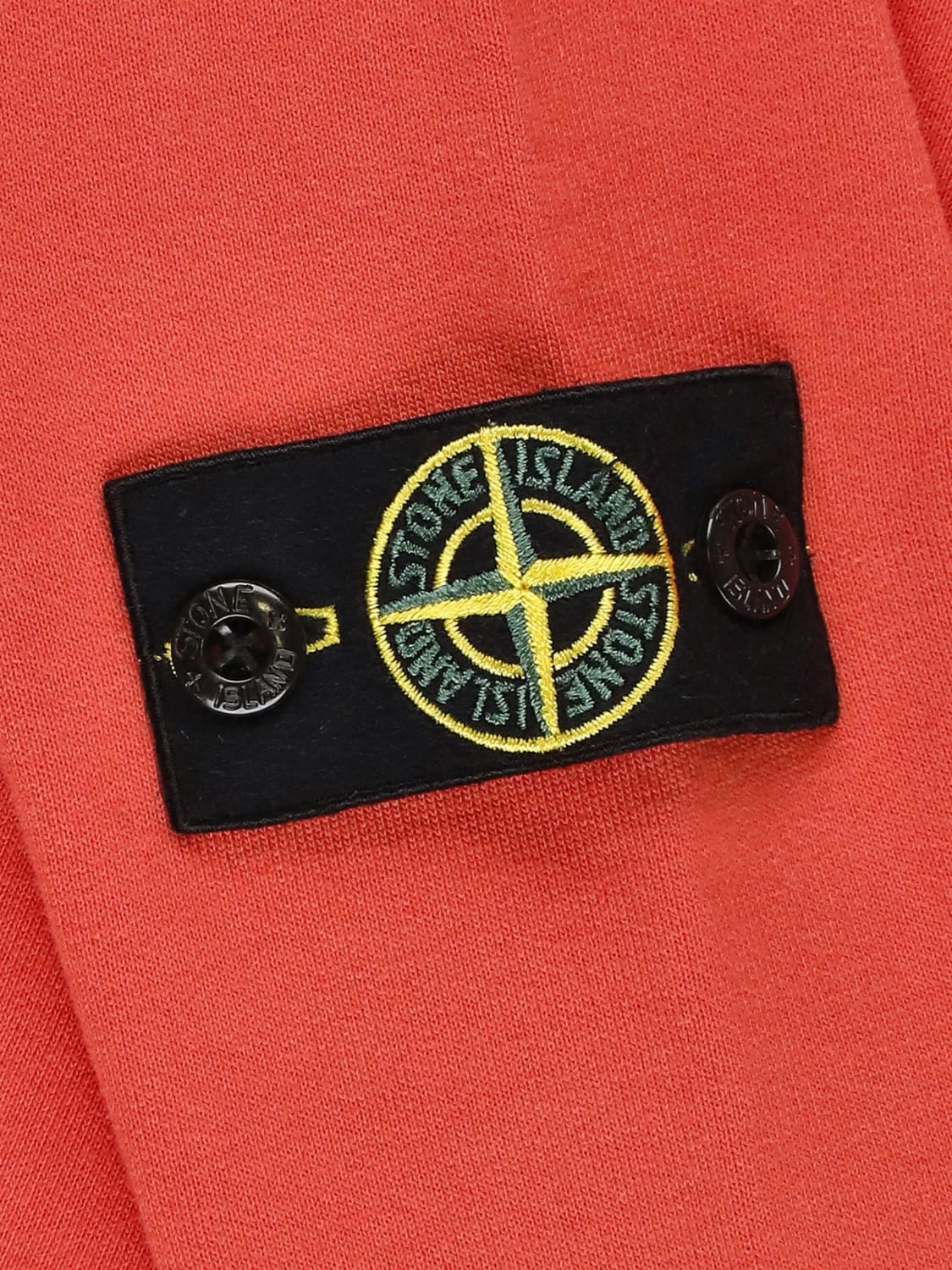 STONE ISLAND JUNIOR SWEATER: Sweater kids Stone Island Junior, Orange - Img 3