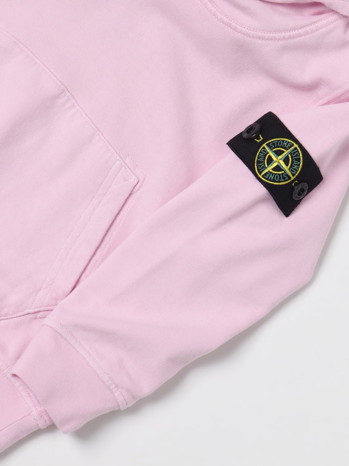 STONE ISLAND JUNIOR SWEATER: Sweater kids Stone Island Junior, Pink - Img 2