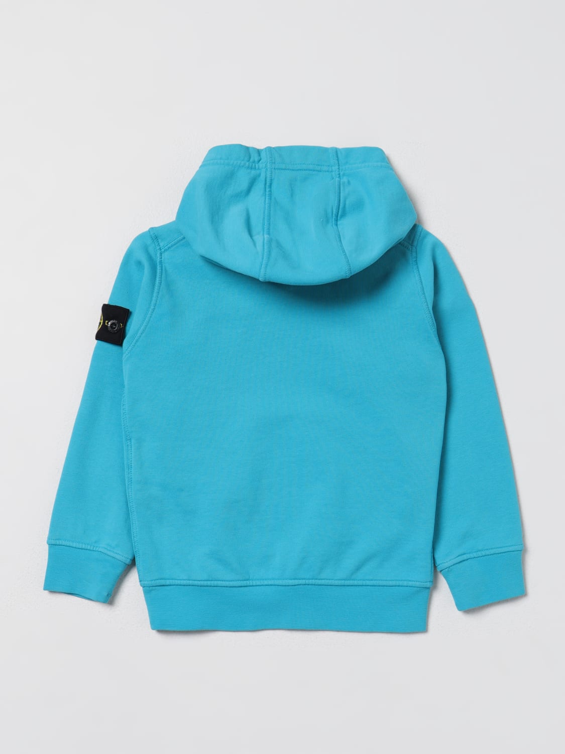 STONE ISLAND JUNIOR SWEATER: Sweater kids Stone Island Junior, Emerald - Img 2