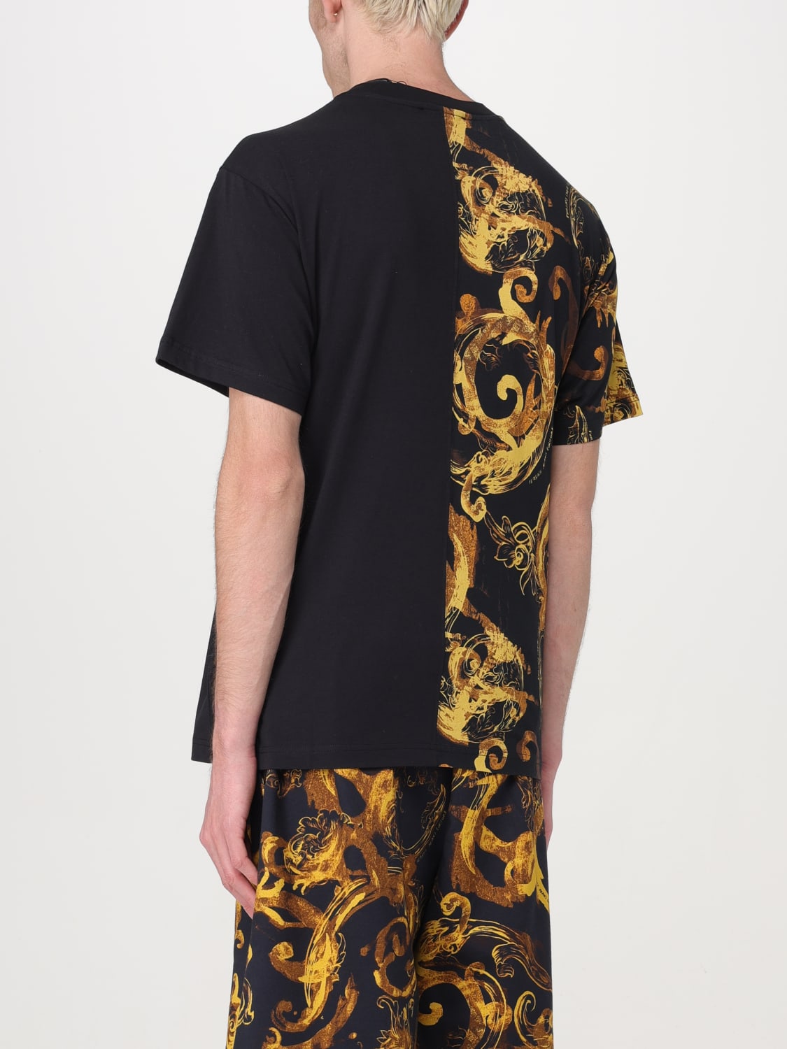 VERSACE JEANS COUTURE T-SHIRT: T-shirt men Versace Jeans Couture, Black 1 - Img 3