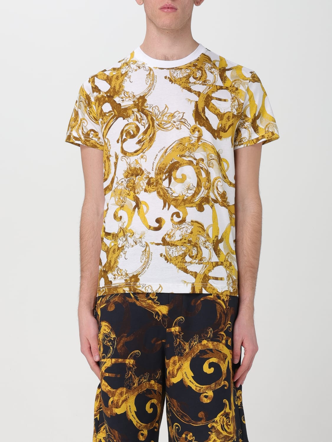 Giglio T-shirt Baroque Versace Jeans Couture