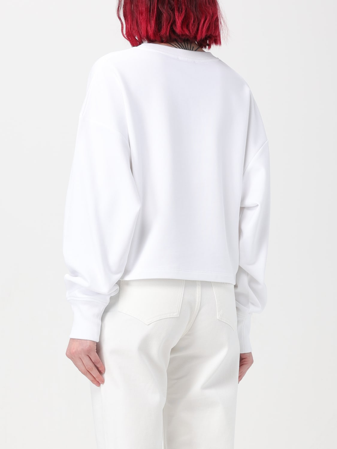 BALMAIN SWEATSHIRT: Sweatshirt woman Balmain, White - Img 2