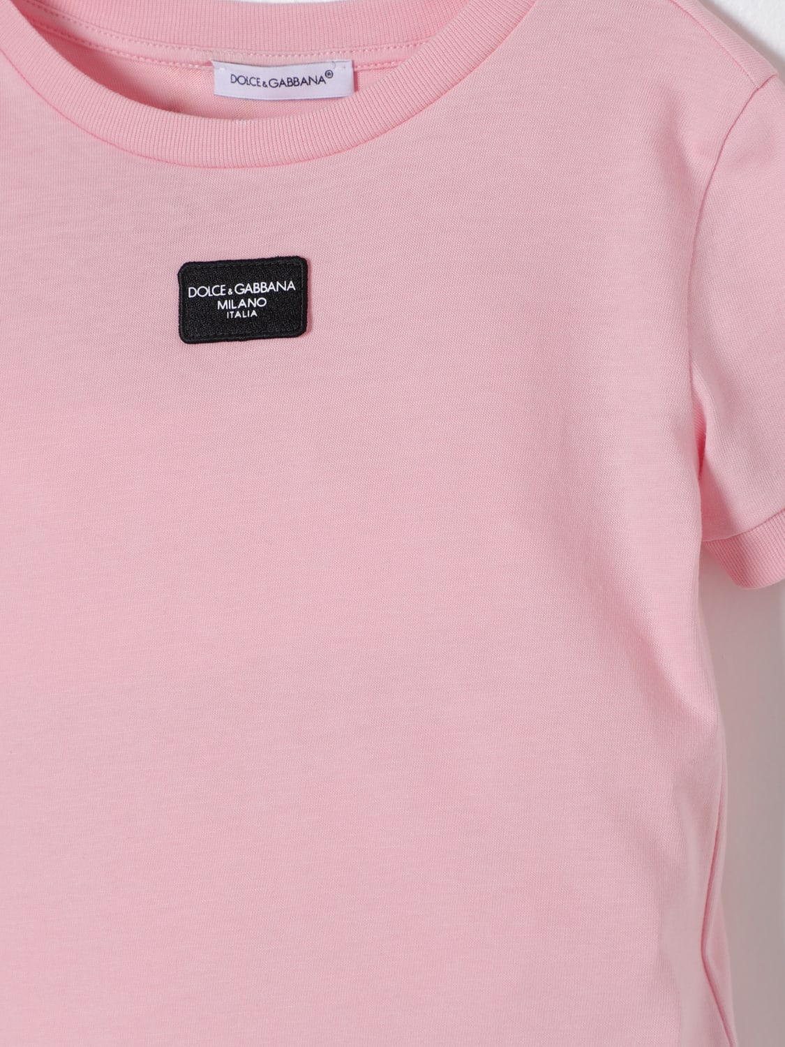 DOLCE & GABBANA T-SHIRT: T-shirt kids Dolce & Gabbana, Pink - Img 3