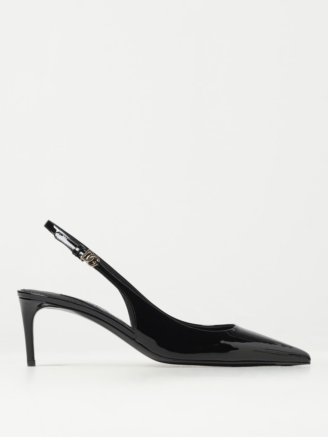 Giglio Slingback Dolce & Gabbana in vernice