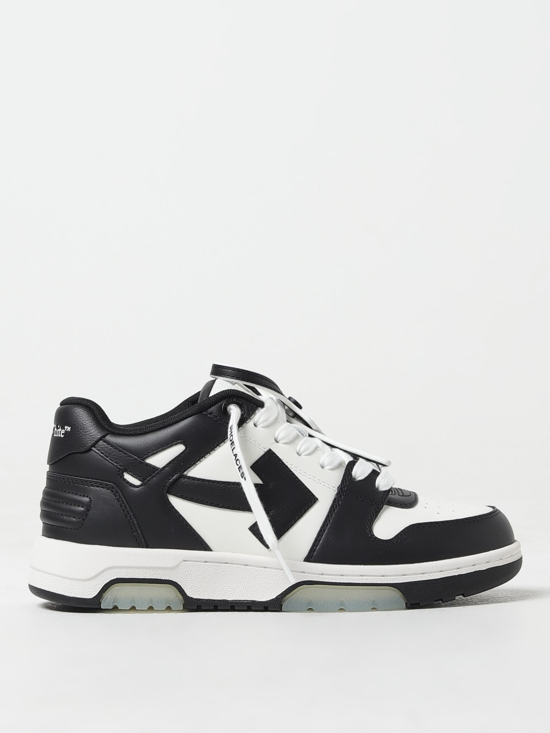 OFF-WHITE SNEAKERS: Sneakers Out Of Office Off-White in pelle , Bianco 1 - Img 1