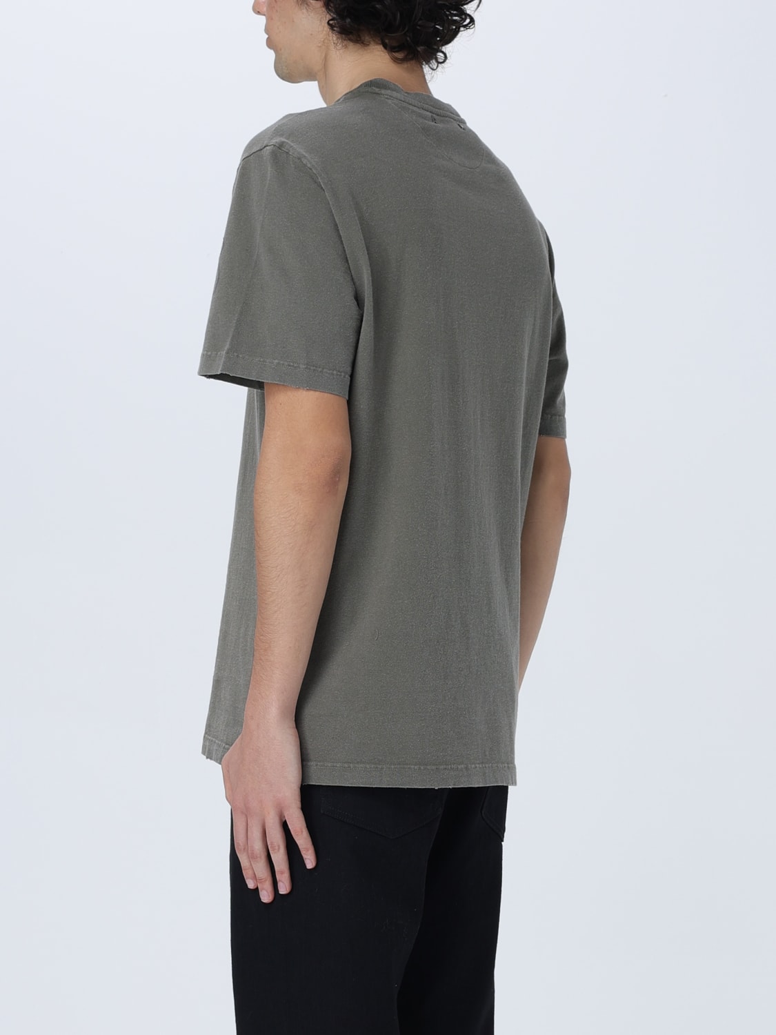 GOLDEN GOOSE T-SHIRT: T-shirt men Golden Goose, Olive - Img 3