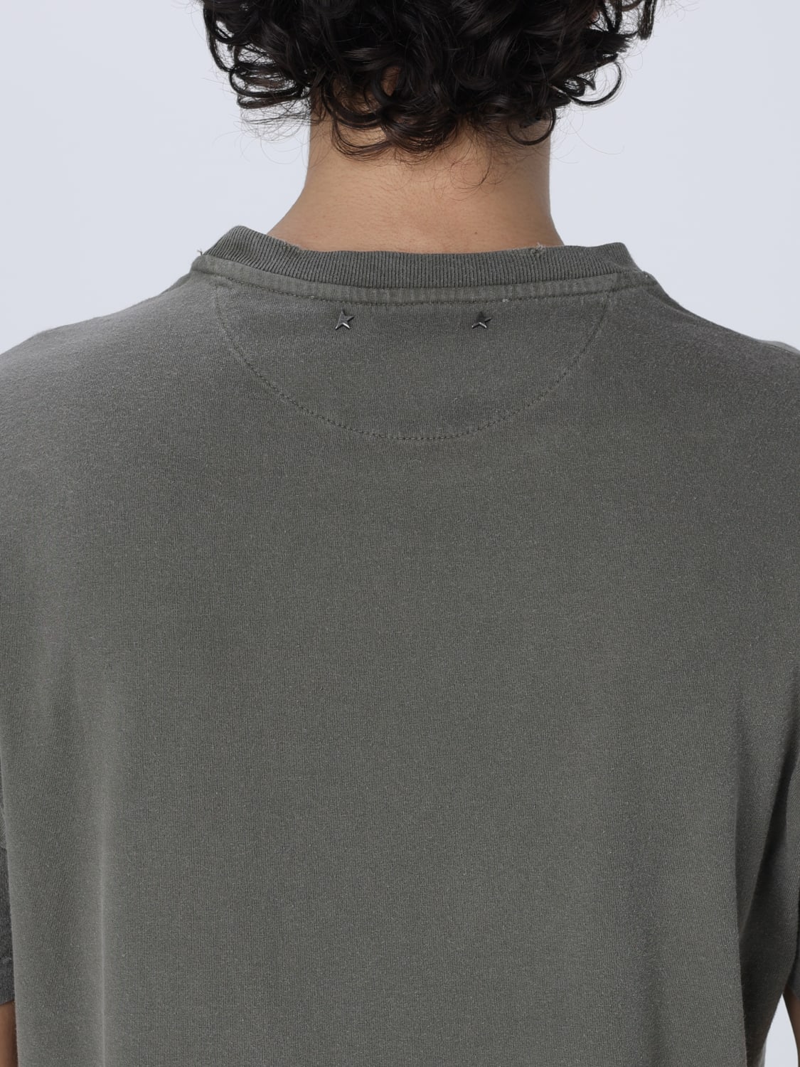GOLDEN GOOSE T-SHIRT: T-shirt men Golden Goose, Olive - Img 5