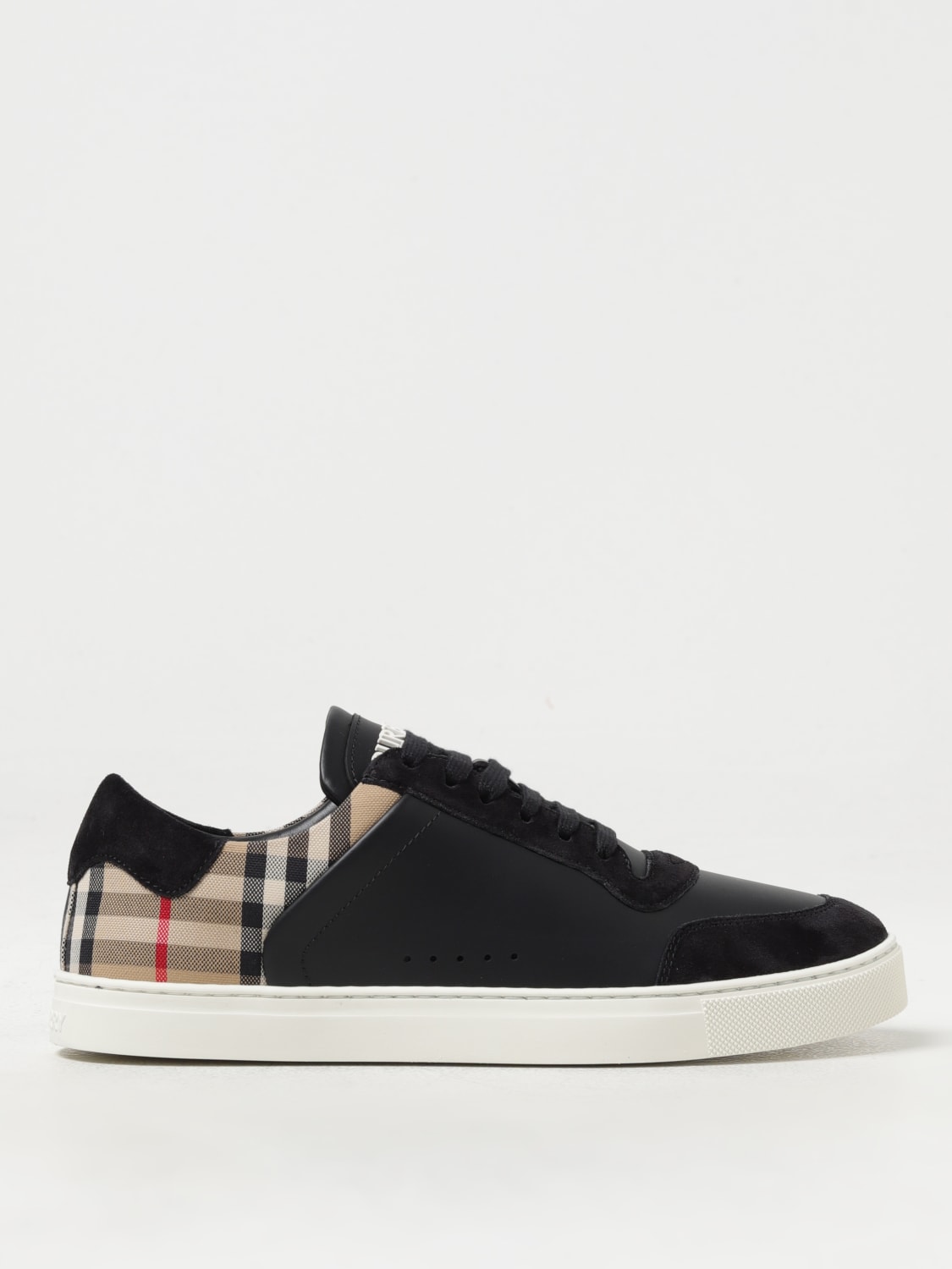 BURBERRY SNEAKERS: Sneakers men Burberry, Black - Img 1