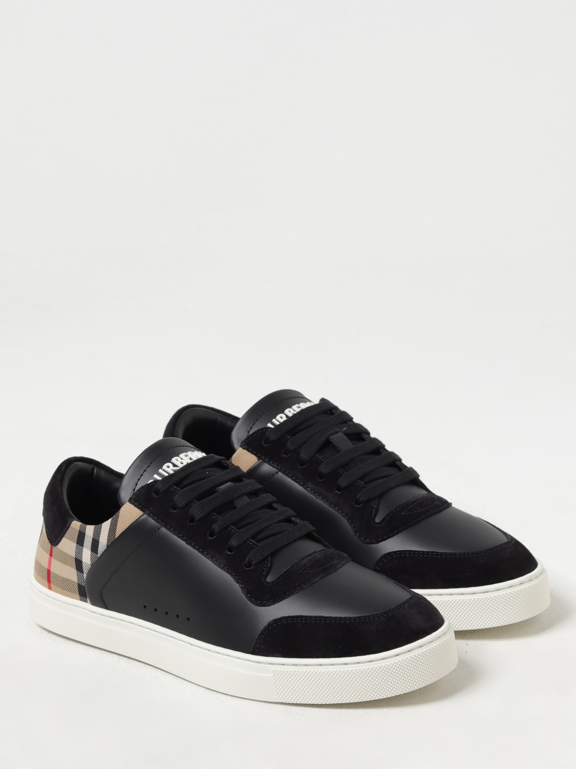 BURBERRY SNEAKERS: Sneakers men Burberry, Black - Img 2