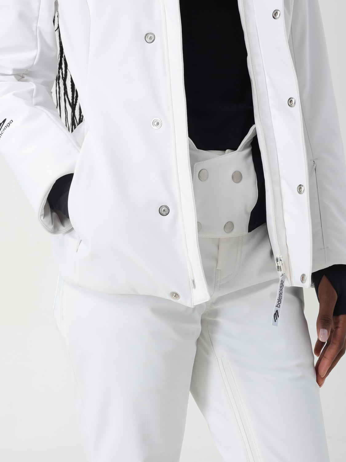 BALENCIAGA JACKET: Coat woman Balenciaga, White - Img 5