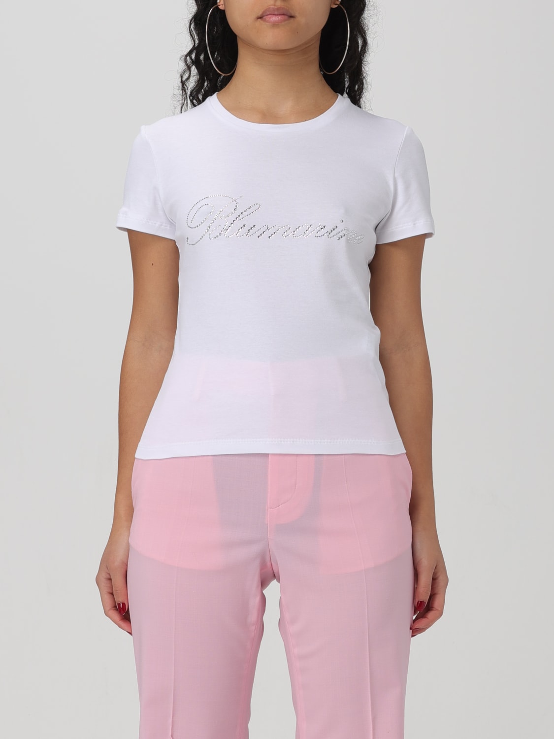 BLUMARINE T-SHIRT: T-shirt woman Blumarine, White - Img 1