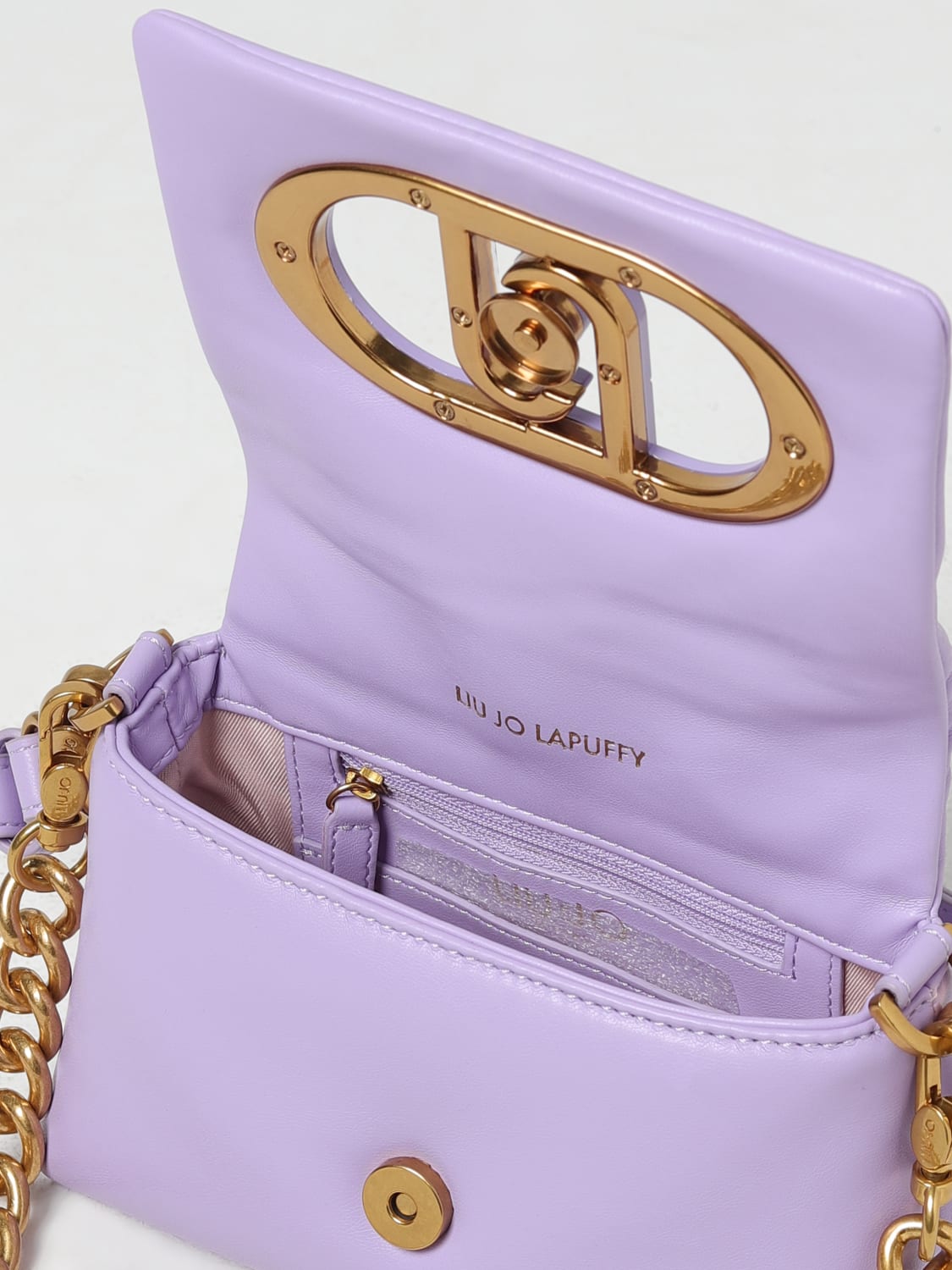 LIU JO SHOULDER BAG: Crossbody bags woman Liu Jo, Violet - Img 4