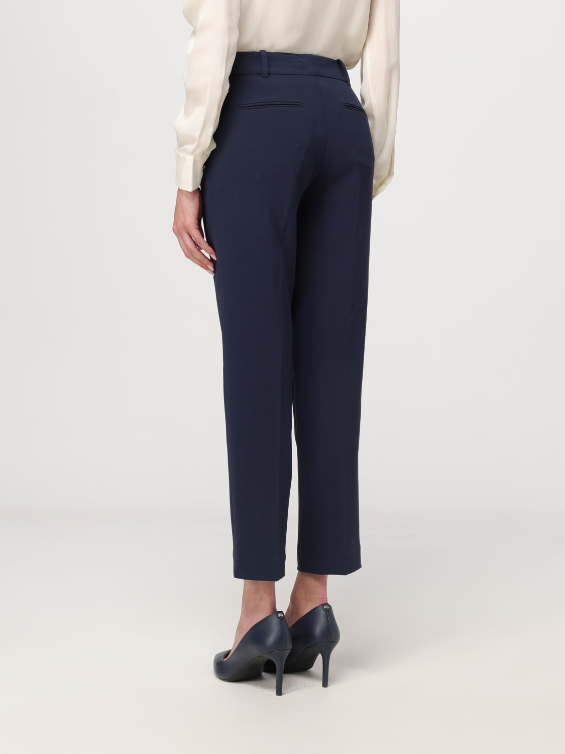 パンツ MICHAEL KORS Women Straight Pants MS13014ENX 409 Blue Michael Kors Outlet: Pants woman - Blue | Michael Kors pants