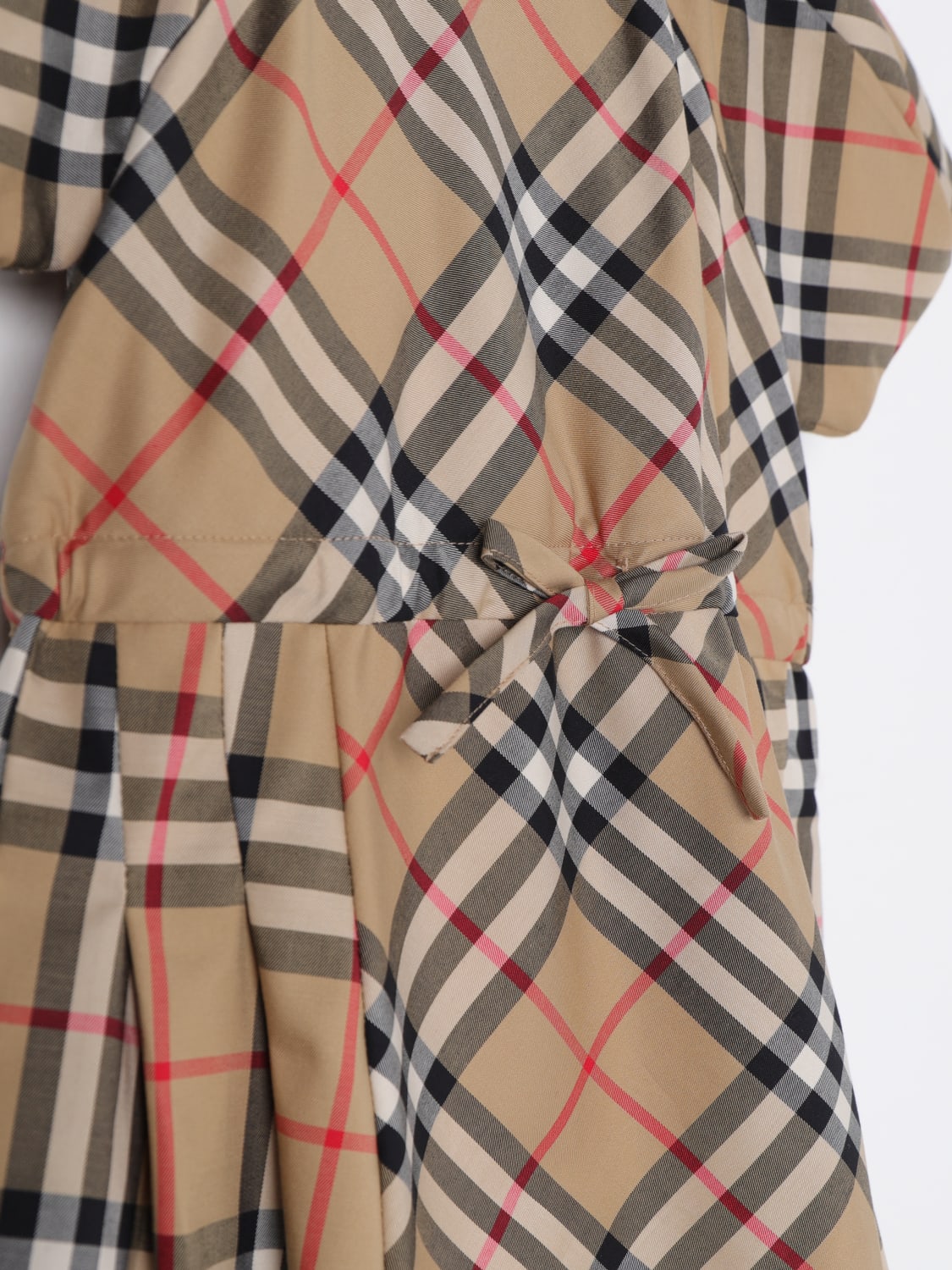 Burberry romper baby best sale