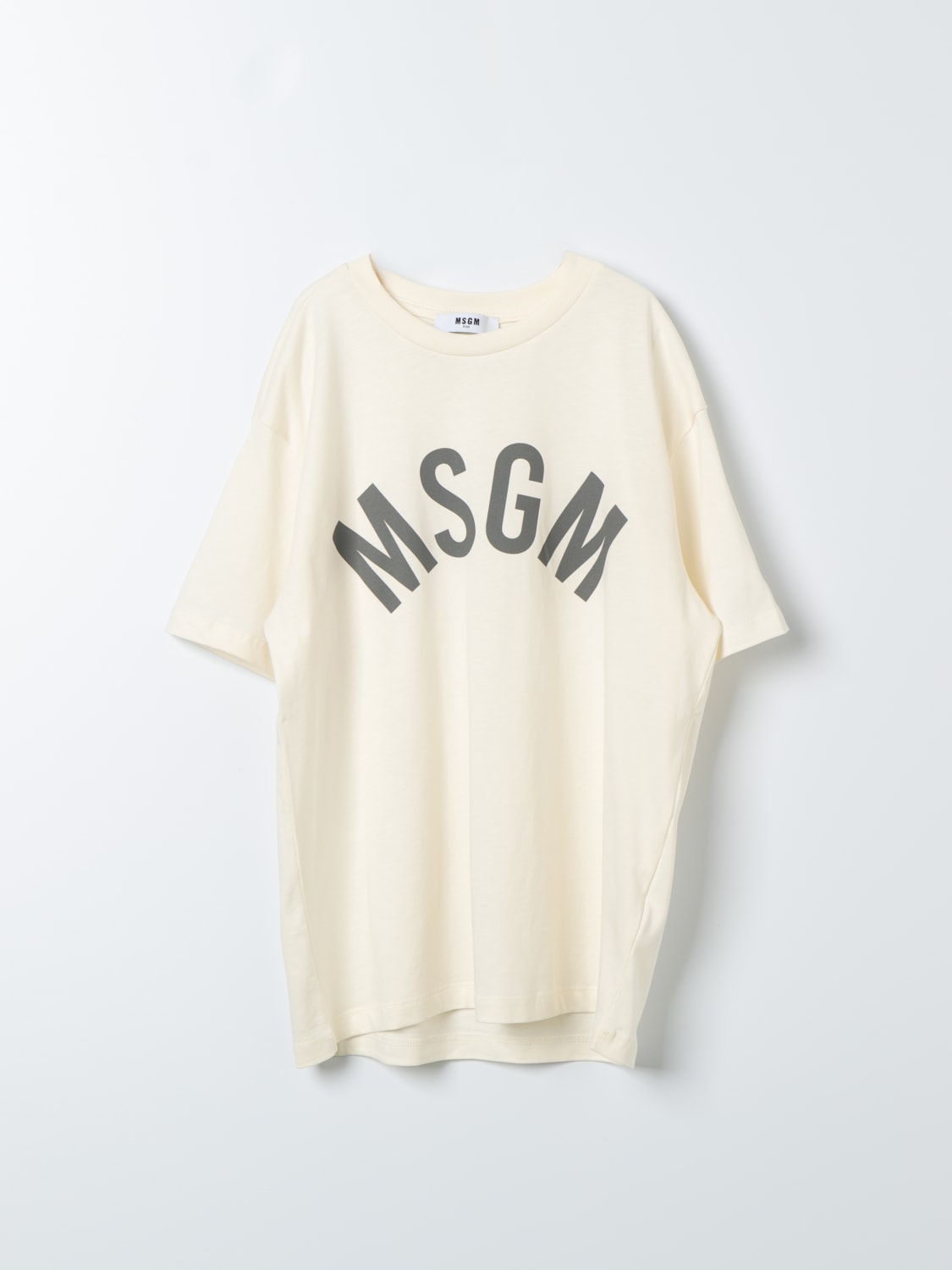 MSGM KIDS ФУТБОЛКА: Футболка Детское MSGM Kids, Белый - Img 1