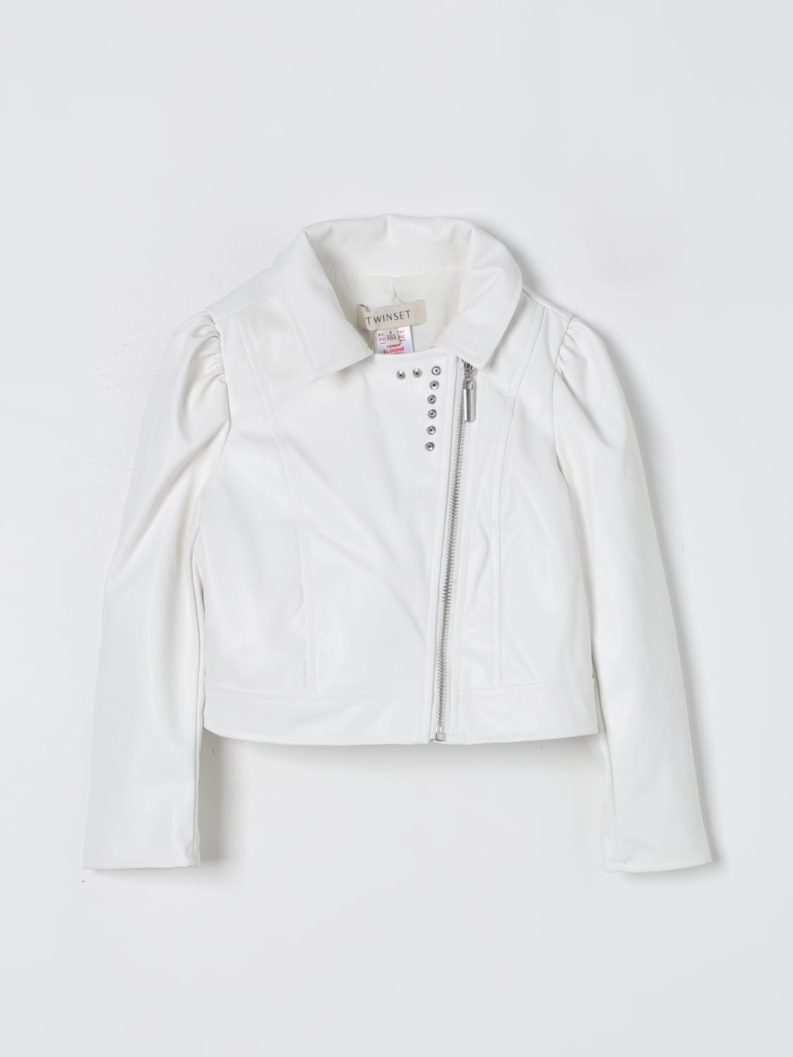 TWINSET VESTE: Veste enfant Twinset, Blanc - Img 1