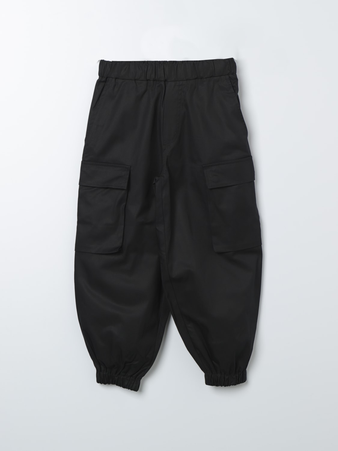 MM6 MAISON MARGIELA PANTALONI: Pantalone bambino Mm6 Maison Margiela, Nero - Img 1