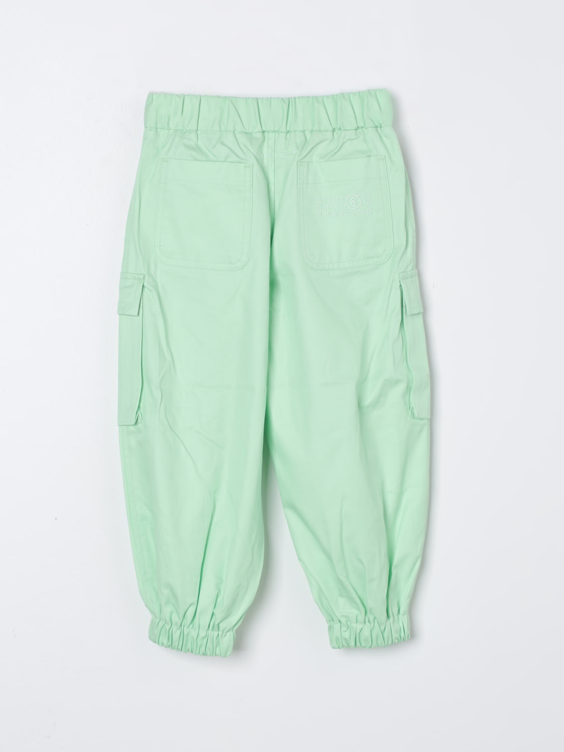 MM6 MAISON MARGIELA PANTS: Pants kids Mm6 Maison Margiela, Green - Img 2