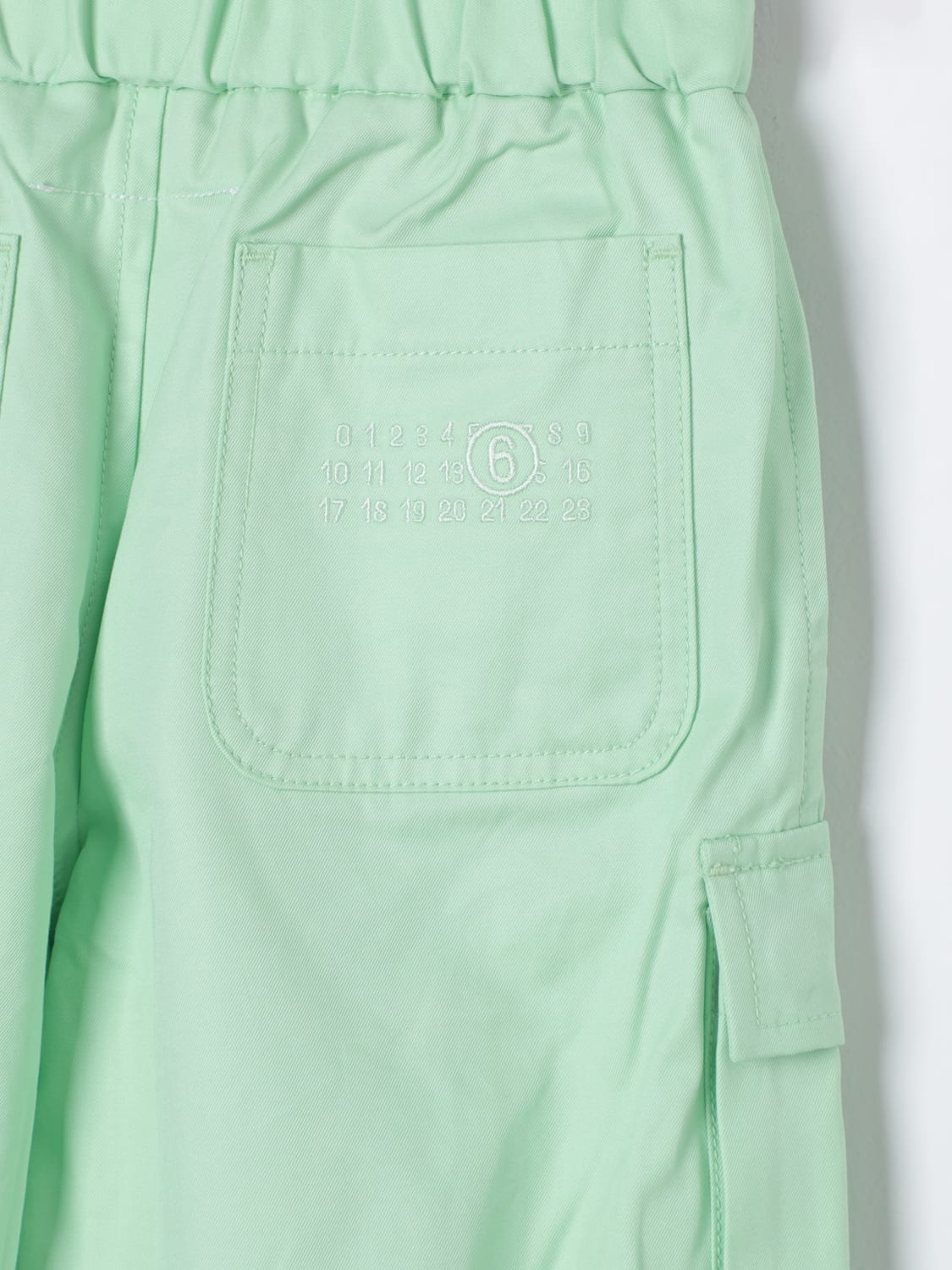 MM6 MAISON MARGIELA PANTS: Pants kids Mm6 Maison Margiela, Green - Img 3