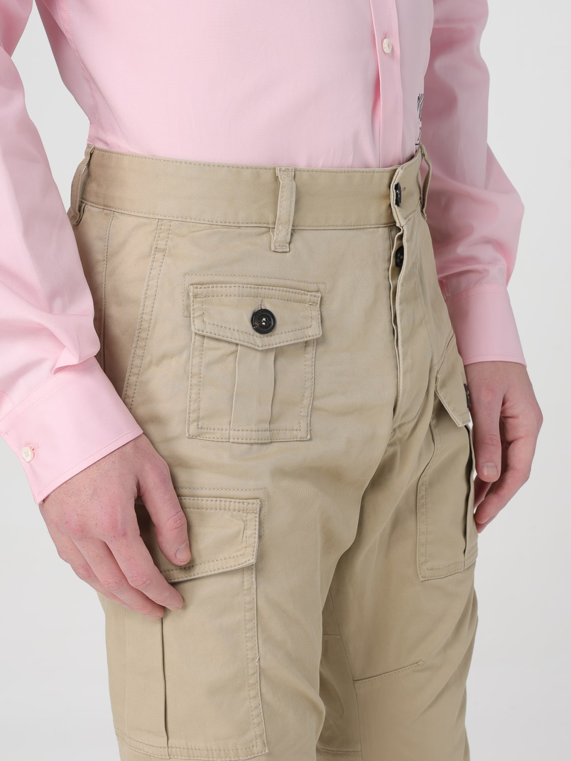 DSQUARED2 HOSE: Hose herren Dsquared2, Beige - Img 3