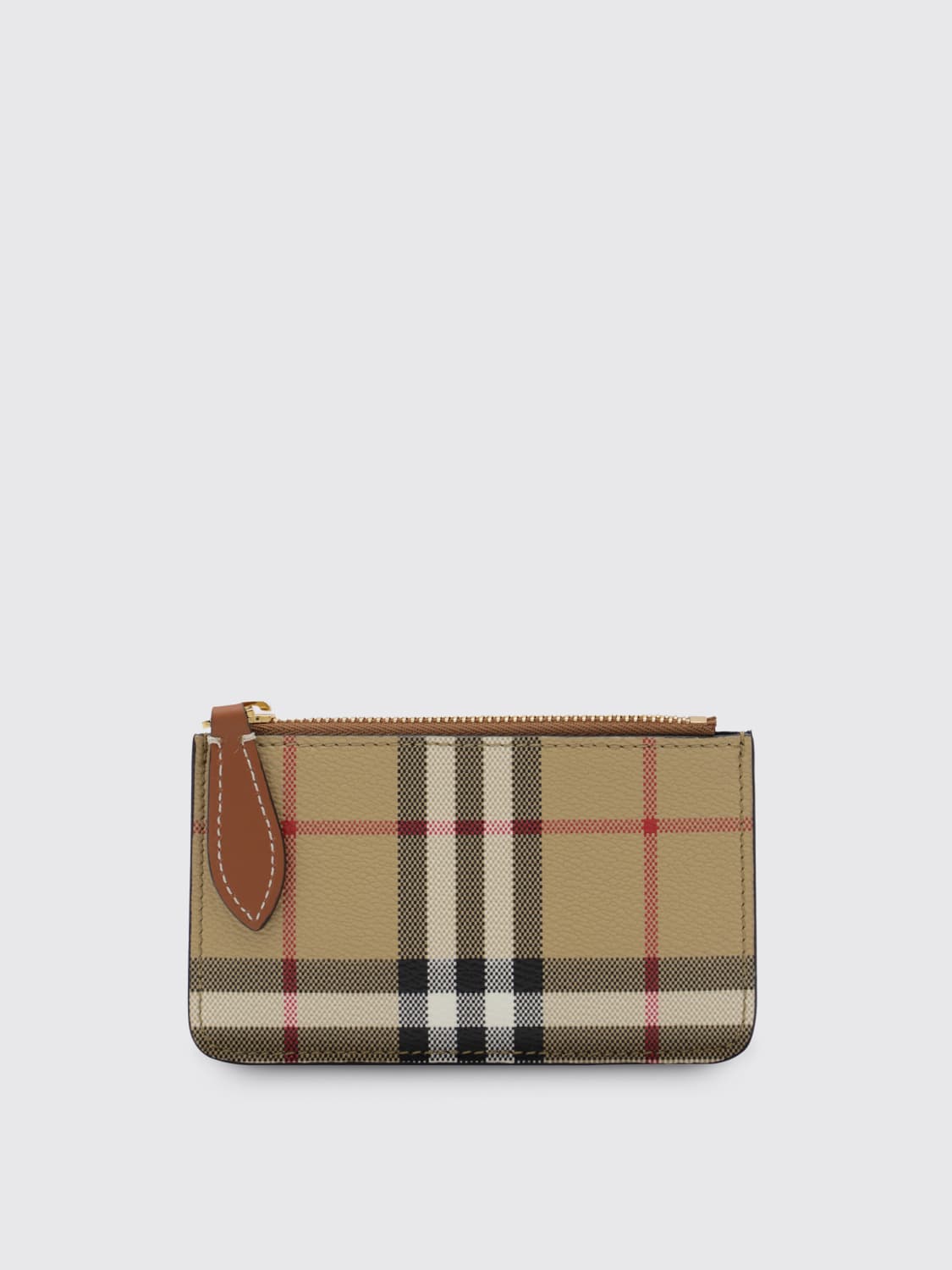 BURBERRY КОШЕЛЕК: Портфель Женское Burberry, Бежевый - Img 1