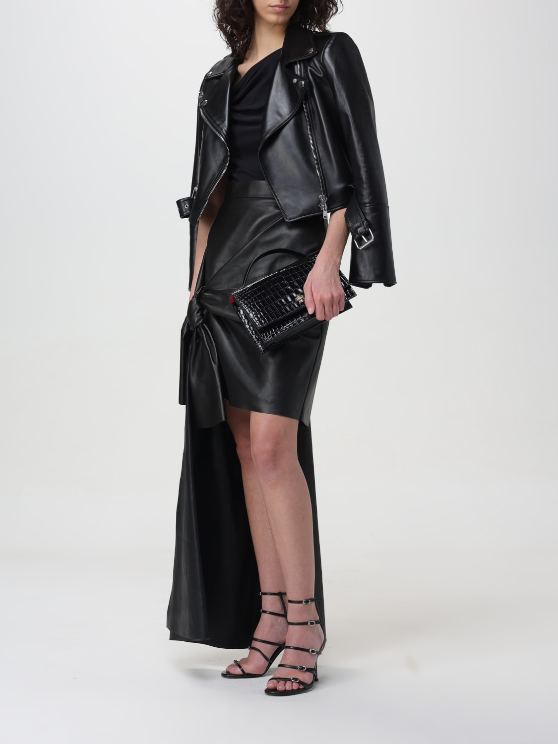 McQueen Outlet: Jacket woman - Black | McQueen jacket