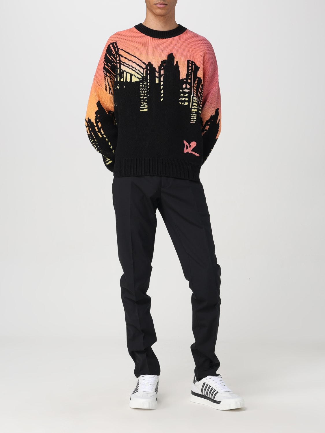 DSQUARED2 SWEATER: Cardigan men Dsquared2, Multicolor - Img 2