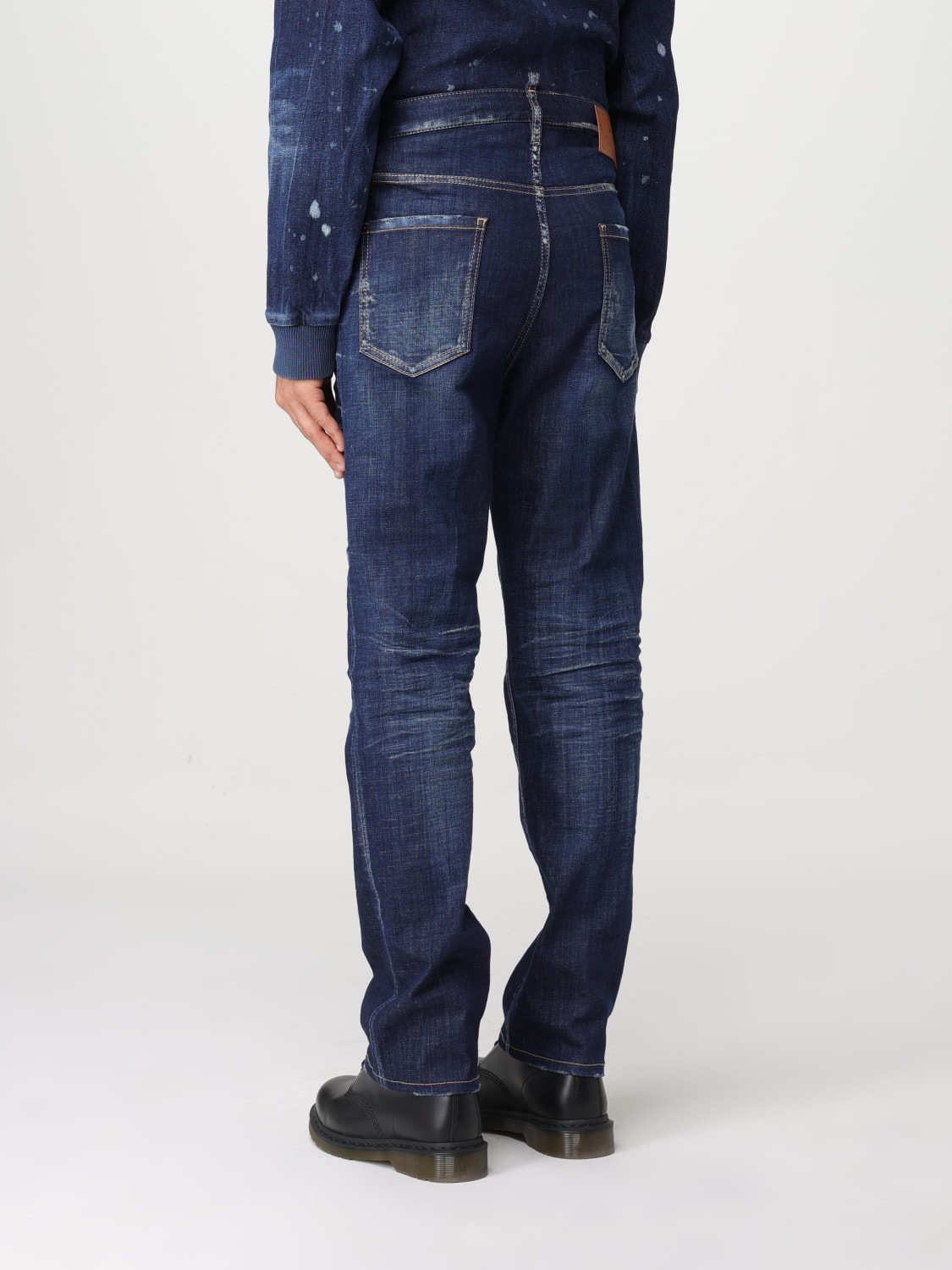 DSQUARED2 JEANS: Jeans men Dsquared2, Blue - Img 3