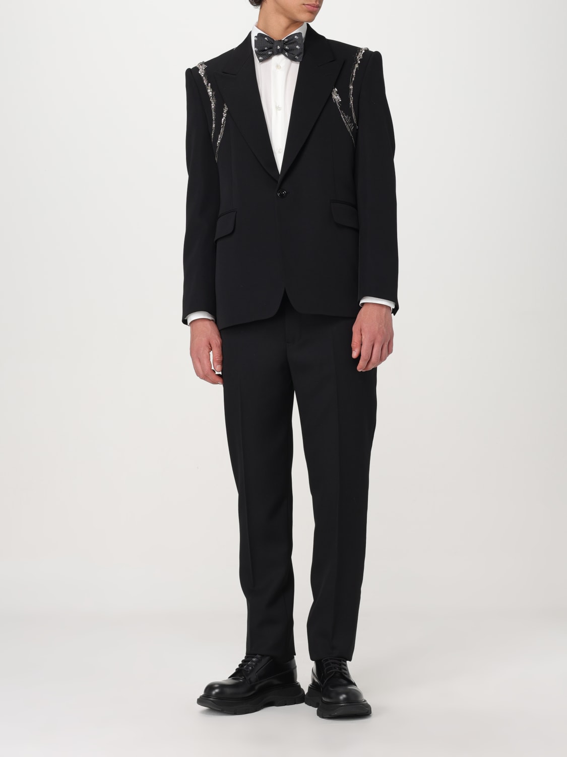 ALEXANDER MCQUEEN PANTS: Pants men Alexander McQueen, Black - Img 2