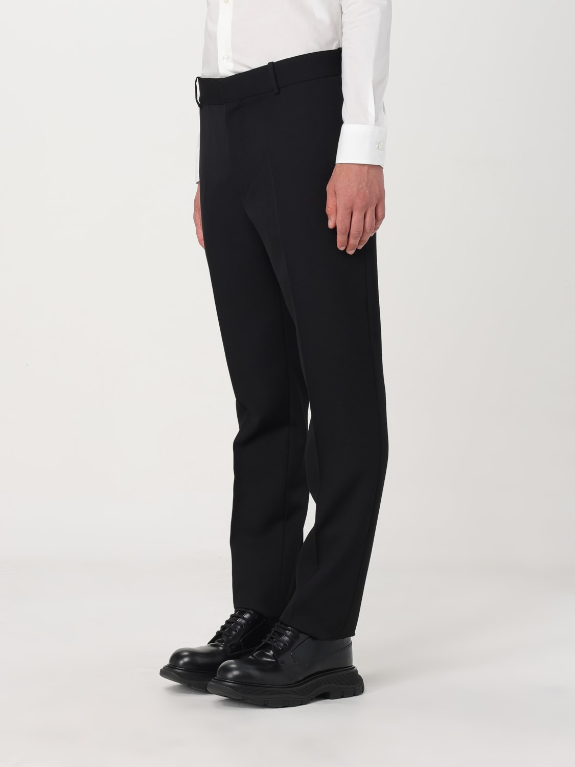 ALEXANDER MCQUEEN HOSE: Hose herren Alexander McQueen, Schwarz - Img 4