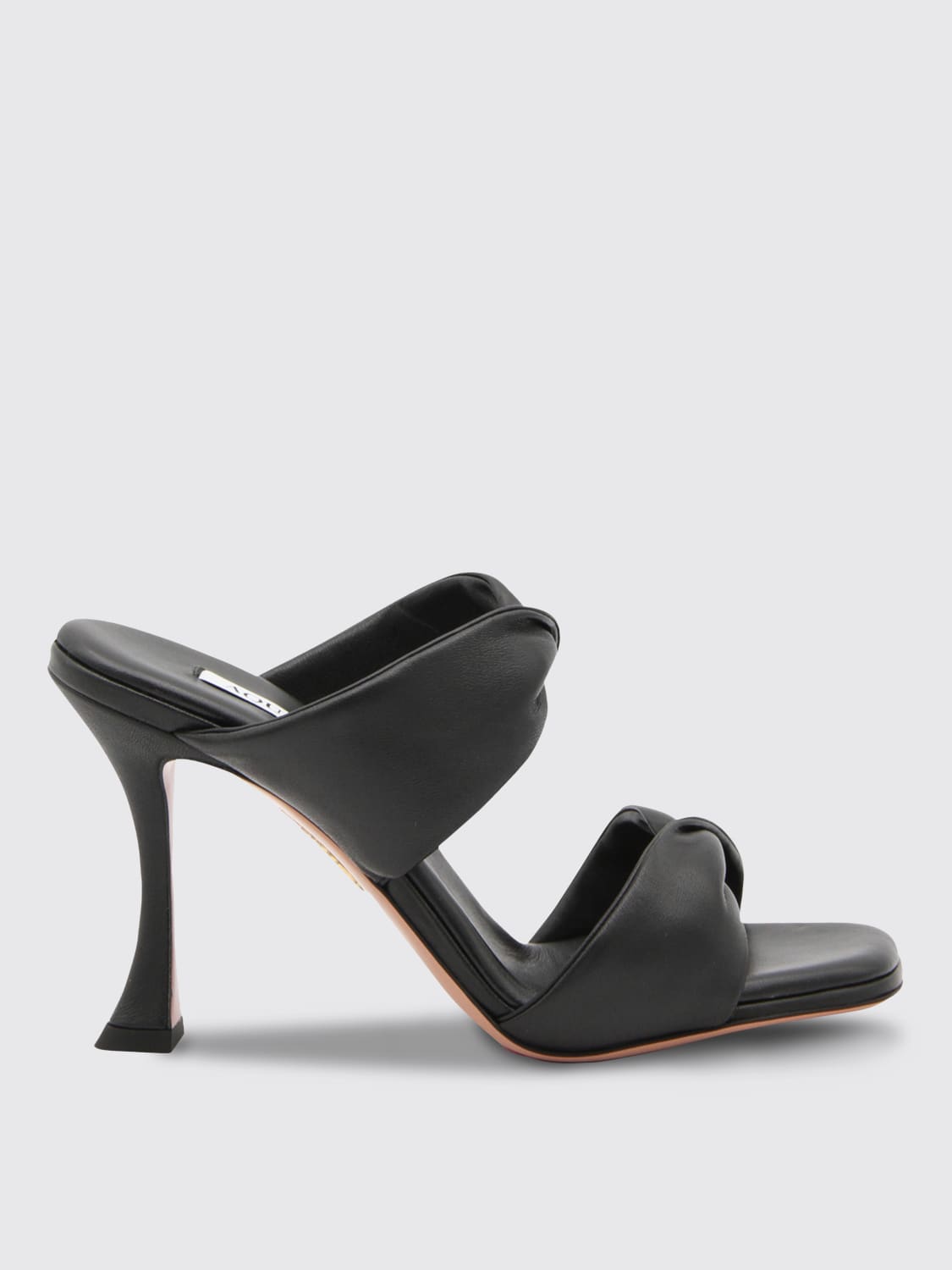 AQUAZZURA: Heeled sandals woman - Black | Aquazzura heeled sandals ...