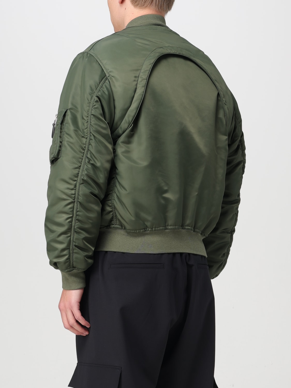 ALEXANDER MCQUEEN JACKET: Coat men Alexander McQueen, Green - Img 3